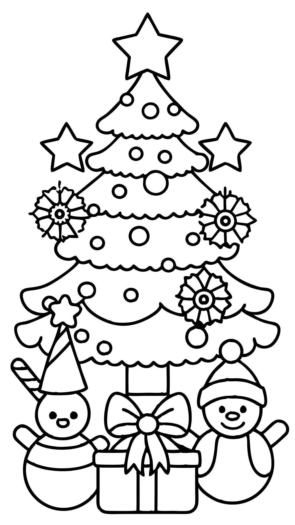 christmas free printable coloring pages